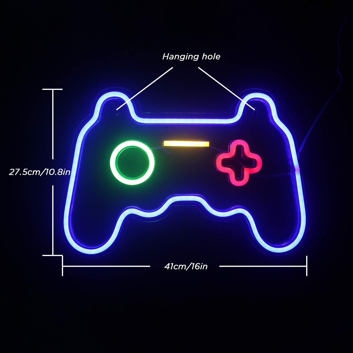 Neon Game Controller Sign