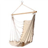 Outdoor Hammock Chair Hanging Chairs 17x32inch Swing Cotton Rope Net Swing Cradles Kids Adults Swing Seat Chair