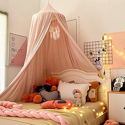 Children Bed Canopy Round Dome