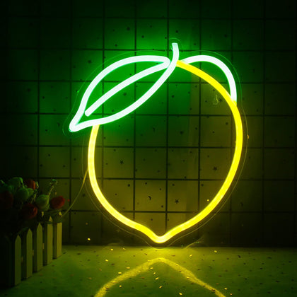 Neon Lemon Sign