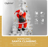 Hanging Santa Climbing Rope Ladder Outdoor