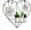 Heart-Shaped Grid Frame