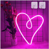 Neon Love Heart Sign