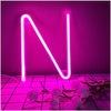 Neon Alphabet Sign