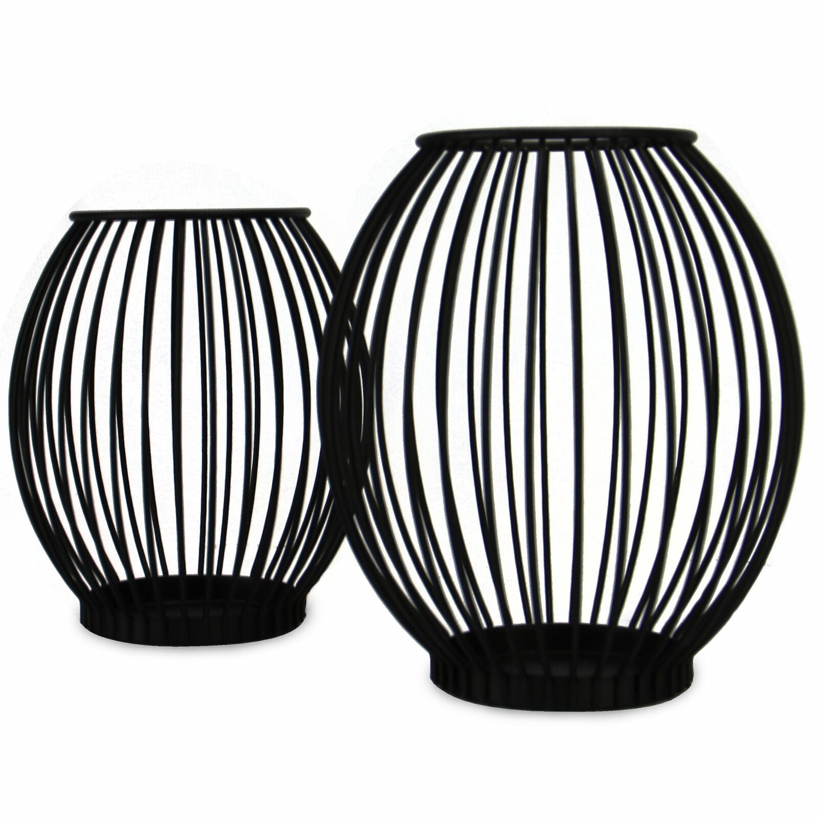 Cage Candle Holders - Set of 2