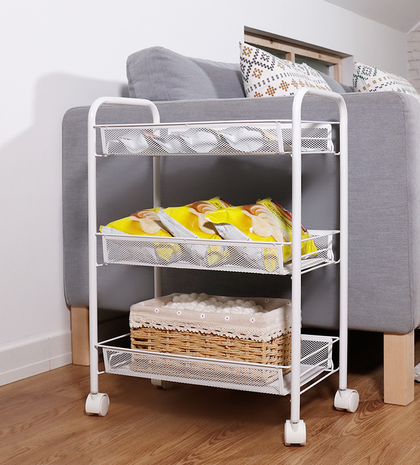 3 Tier Storage Trolley Cart Drawer Rack