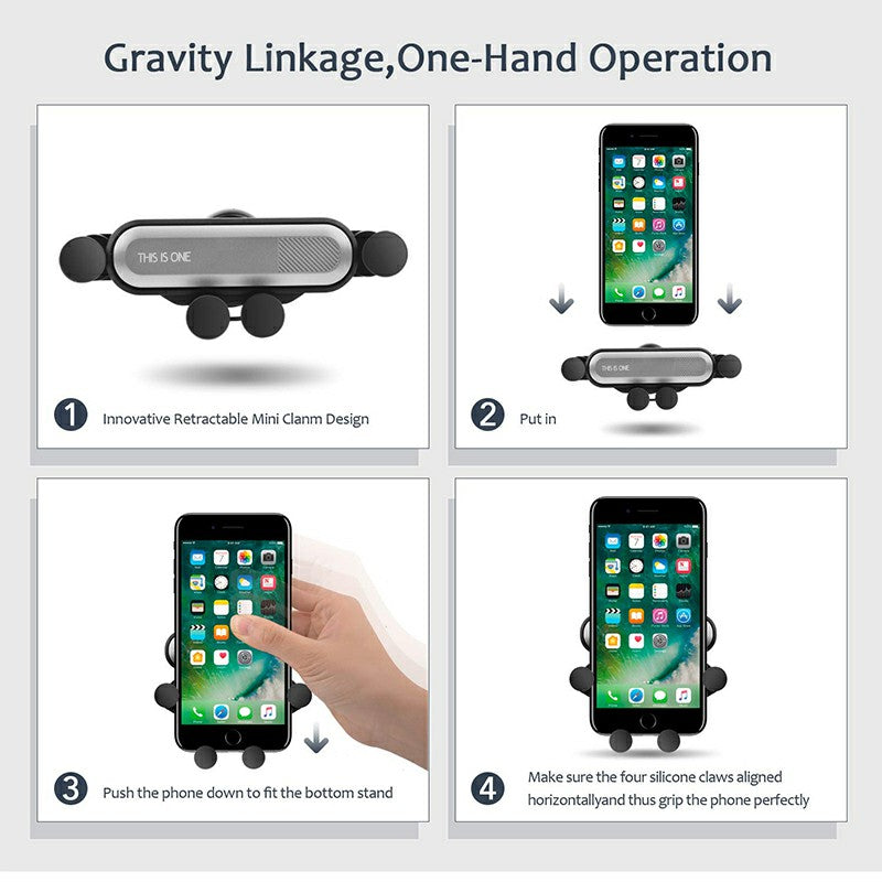 Deformable Gravity Phone Holder