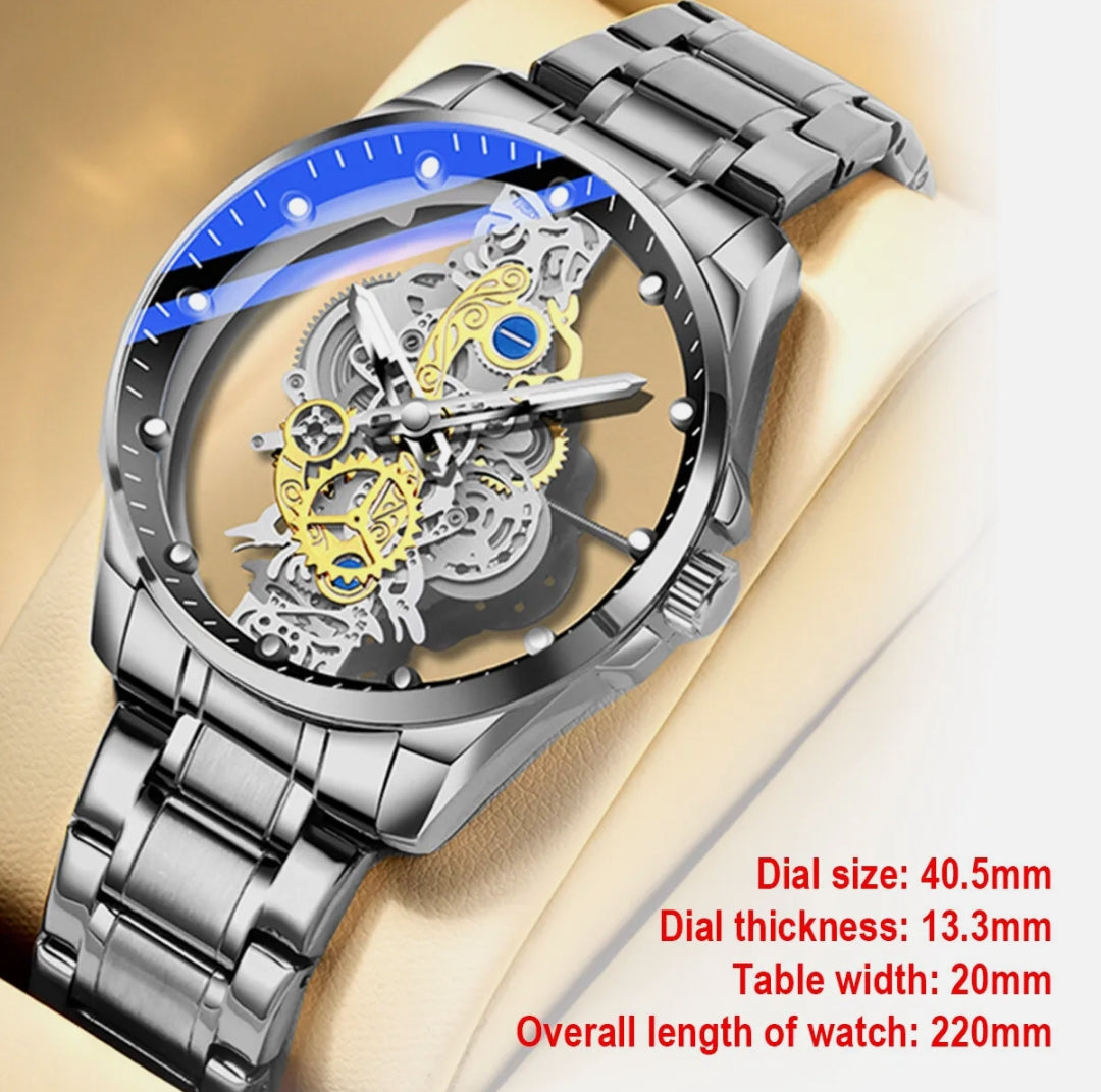 Skeleton Mechanical Wrist Watches