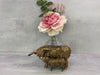 Bronzed Highland Cow And Wee Calf Ornament