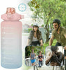 2000ML Time Scale Water Bottle