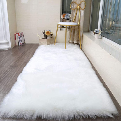 Faux Fur Sheepskin Imitation Rug for the Living Room Bedroom