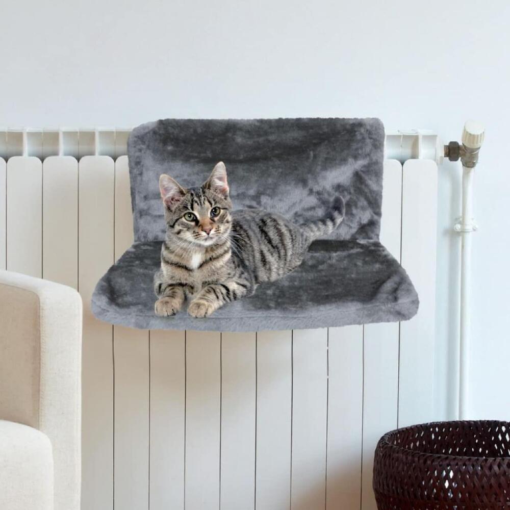 Cat Radiator Bed for Cats and Dogs hammock for Pets with detachable Metal frame