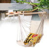 Outdoor Hammock Chair Hanging Chairs 17x32inch Swing Cotton Rope Net Swing Cradles Kids Adults Swing Seat Chair