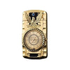 Windproof Jet Lighter With Light &Quartz Clock Refillable Lighter Gift Flame