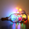 Bottle Lights with Cork, 10 Pack Copper Wire with 20 LEDs 2M LED String Lights, Battery Operated
