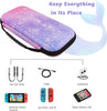 Mermaid Carrying Case Cover Kit Compatible with Nintendo Switch with Carry Handle for Console Accessories