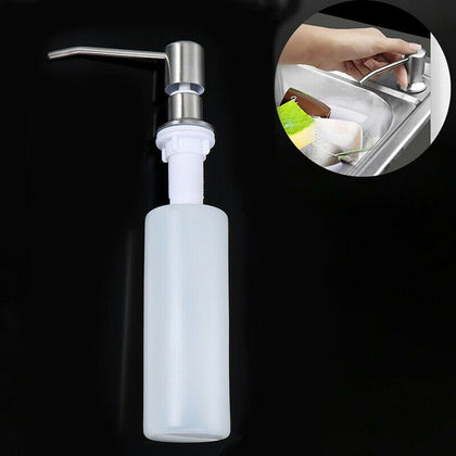 300ml Sink Soap Dispenser Kitchen Bathroom Pump Head Liquid Lotion Organizer