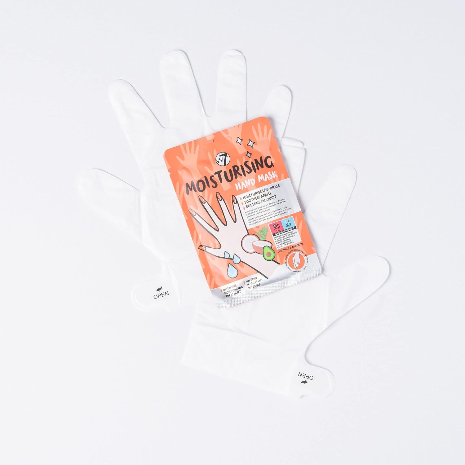 Moisturising Hand Mask Treatment - At Home Intense Hydration Glove Set - 2 Pairs