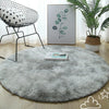 Circle Round Shaggy Rug Living Room Bedroom Carpet Floor Fluffy Mat Anti-Skid x1