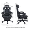 Ergonomic Gaming Chair Executive Office Recliner Seat Massage Cushion Footrest
