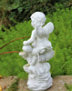 Garden Solar Ornament Cherub water Feature Effect Fairy Angel Figurine Angel