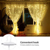 Curtain Fairy Lights with Remote and Timer, 3m x 3m