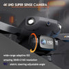 3 Batteries Drone X Pro 4K HD Selfie Camera WIFI FPV GPS Foldable RC Quadcopter
