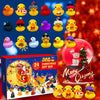 Toy Advent Calendar 2022 for Kids Testlili Rubber Ducks Christmas Countdown Calendar Surprise Gift Toys Collectible Figures for Kids