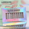 10 Pcs Liquid Glitter Eyeshadow Metallic Shimmer&Sweatproof Makeup Set