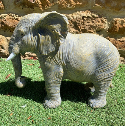Large Resin Elephant Wild Safari Animal Vivid Arts Gard E2 Garden Ornament