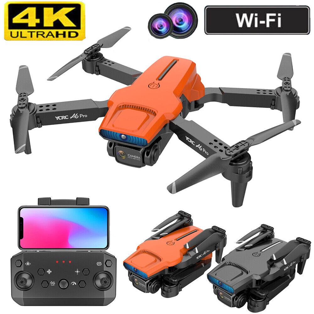 2023 Drone RC Drones Pro 4K HD Camera GPS WIFI FPV Quadcopter Foldable Bag Gifts