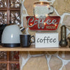 Light Signs Home Decor Coffee Wall Decorations Metal Vintage Handmade Marquee