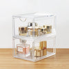 Stackable Cosmetic Organizer Drawers, Acrylic Clear Makeup Organiser