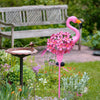 Solar Power Flamingo Light Garden LED Statue Lawn Lamp Ornament Landscape Decor