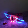 Pink Blue Heart Neon Signs Heart Neon Light LED