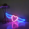 Pink Blue Heart Neon Signs Heart Neon Light LED