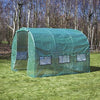 Backyard Greenhouse Plastic 2x3x2m Tunnel Plants Protection Robust Design Graden