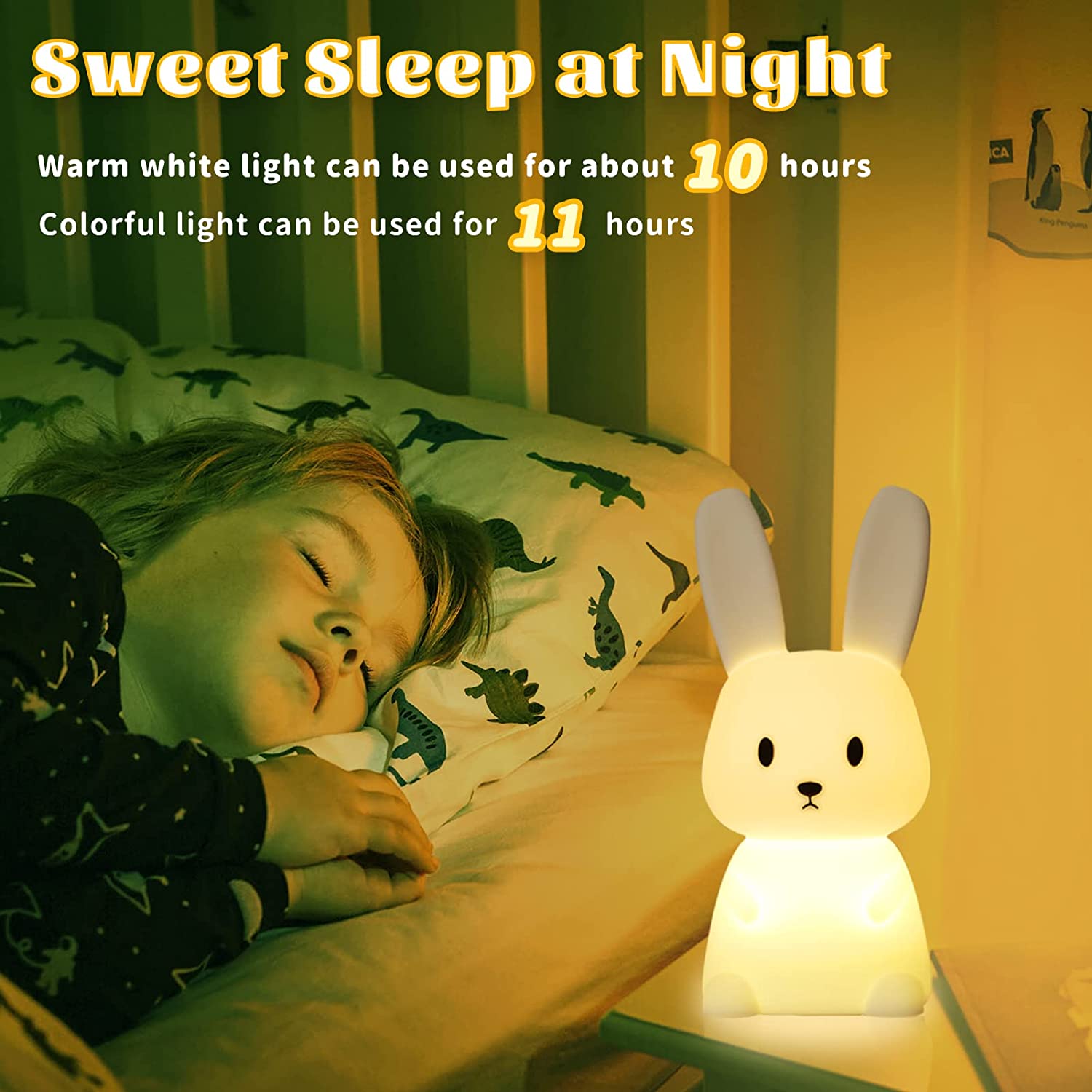 Bedside Rabbit Nightlight