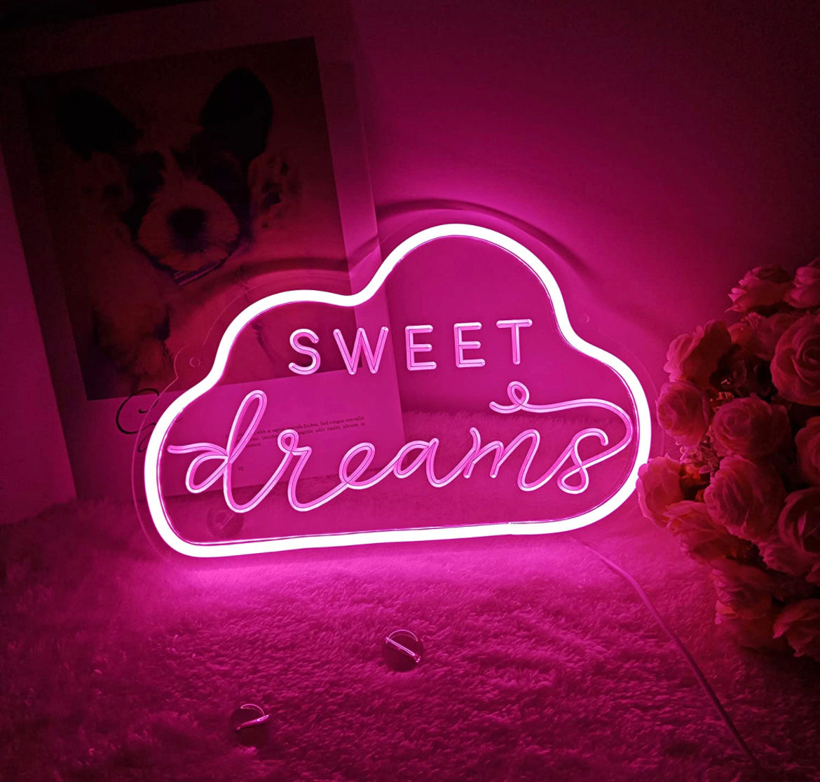 Neon Sweet Dreams Sign