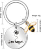 Keyring" Bee Happy"