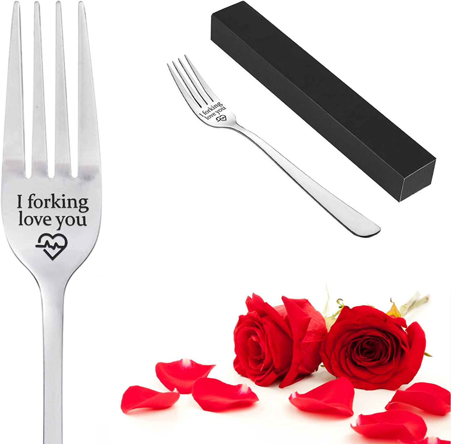 Engraved Forks“I Forking Love You" "I Forking Love You Too"