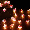 Flower String Lights Fairy Pink Cherry Blossom Lights 13 Feet 40 LEDs