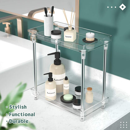 2-Tier Bathroom Countertop Organizer