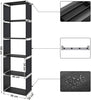 Storage Shelf, 5-Tier Bookcase, Garment Organiser, Each Shelf Holds 5 kg, 50 x 30 x 18