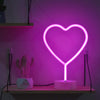 Neon Heart Table lamp