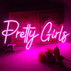 Neon Pretty Girls Sign