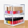 Stackable Cosmetic Organizer Drawers, Acrylic Clear Makeup Organiser