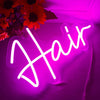 Neon Hair Sign