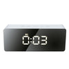 Digital Mirror LED Snooze Alarm Clock with Temperature, Time And Night Mode