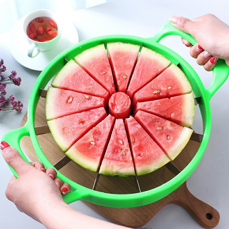 Watermelon Slicer Stainless Steel Fruit Cutter Kitchen Gadgets